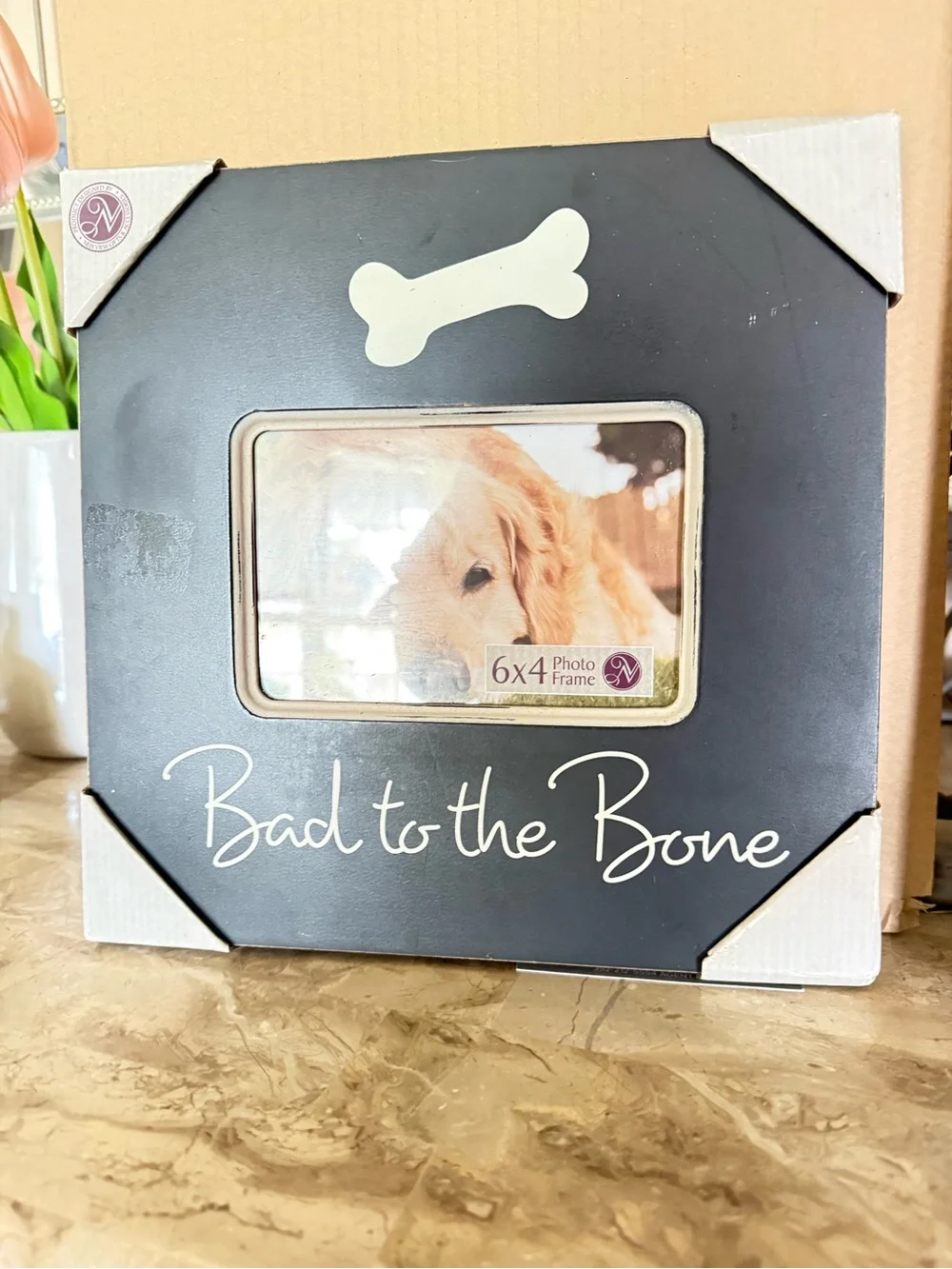Pet-Themed Frame and Plaque Set